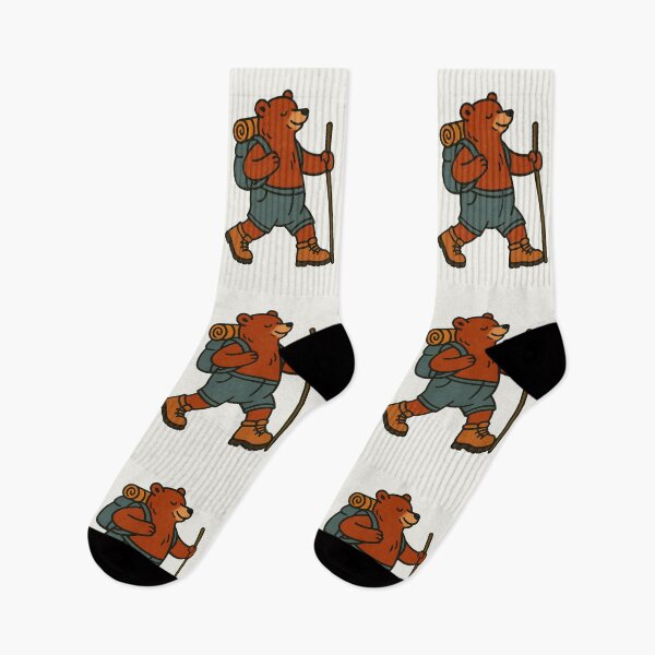 Item preview, Hiking Bear designed and sold by SteadyRolling.