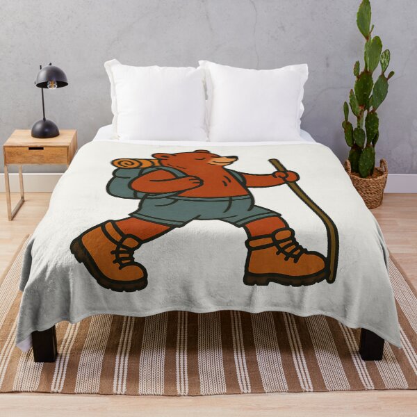 Item preview, Hiking Bear designed and sold by SteadyRolling.