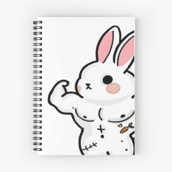 Item preview, Gym Bunny – cute, strong, unstoppable designed and sold by LittleArtist04.