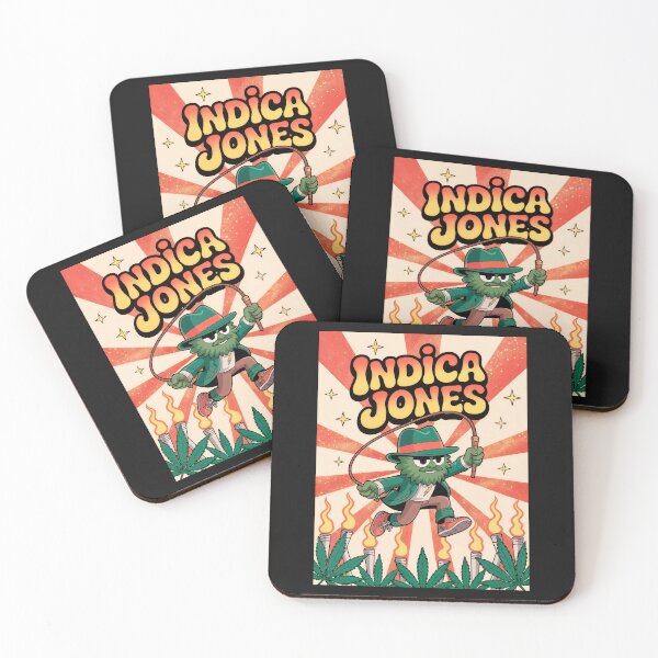 Item preview, Indica Jones weed movies designed and sold by GreenKingShop.