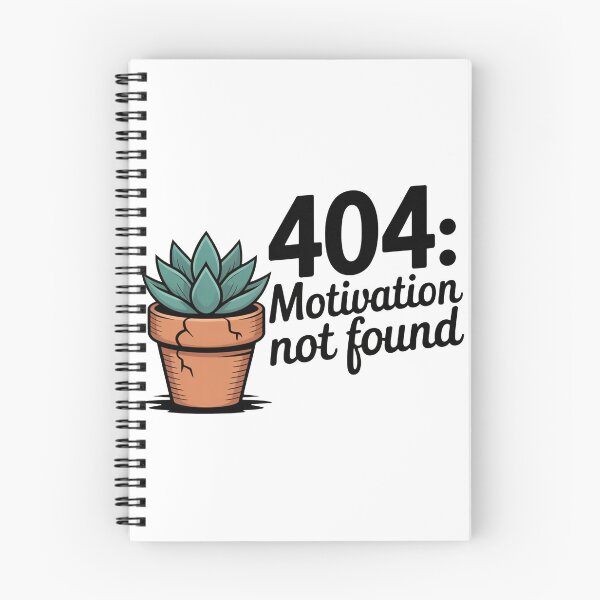 Item preview, 404 Motivation Not Found Succulent Design designed and sold by MonkiFlipp.