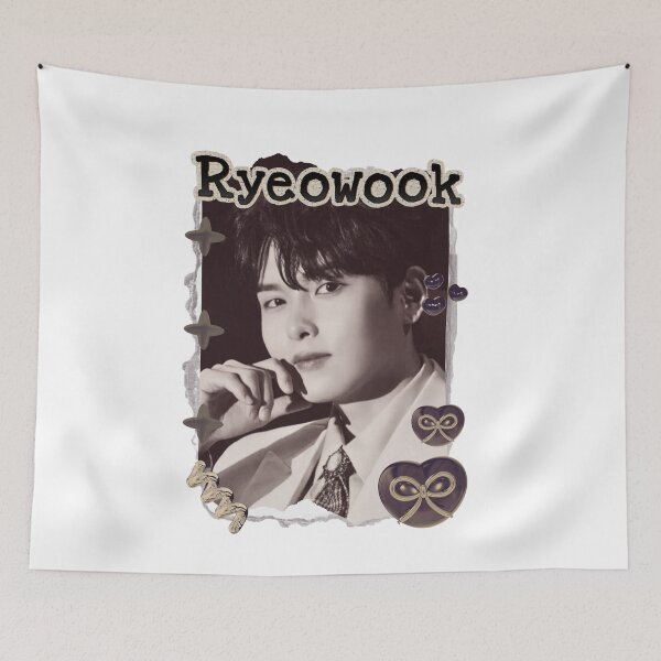 Item preview, Super Junior Ryeowook K-Pop Legacy Tribute Kpop boy group Art Scrapbook Collage Cozy Y2K Vintage Design designed and sold by HELL0WBELLO.