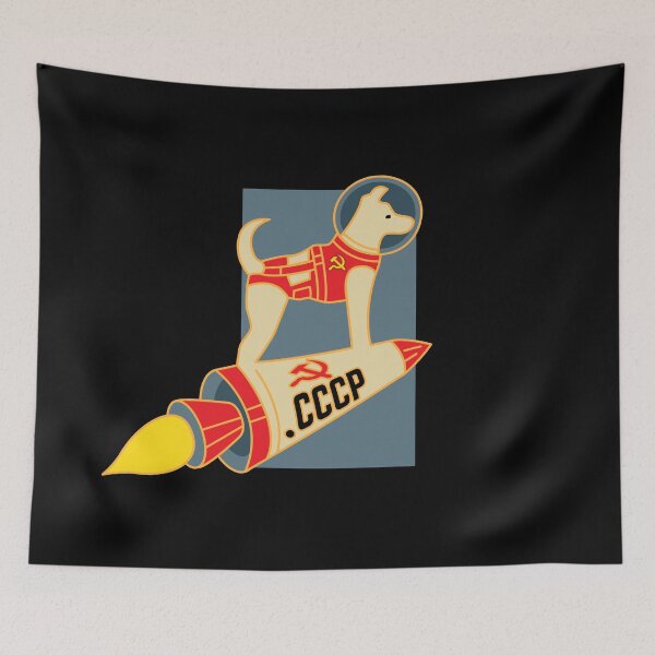 Item preview, star wars, star trek, laika, dog in space designed and sold by Captain Banjo.