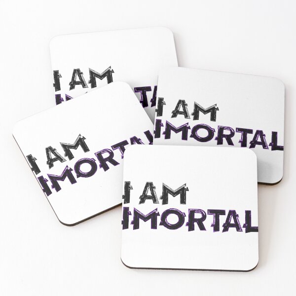 Item preview, I Am Immortal – Bold Hand-Drawn Typography Design (Handmade, Original Art) designed and sold by TorqueThread.