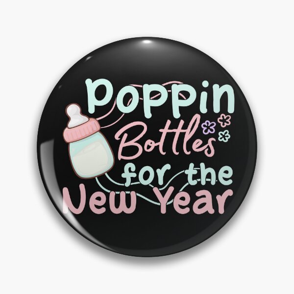 Item preview, Poppin Bottles for The New Year designed and sold by DesignbyOla.