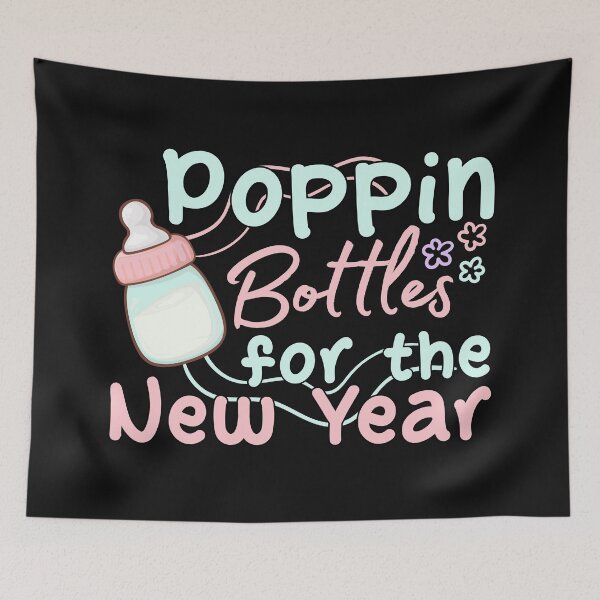 Item preview, Poppin Bottles for The New Year designed and sold by DesignbyOla.