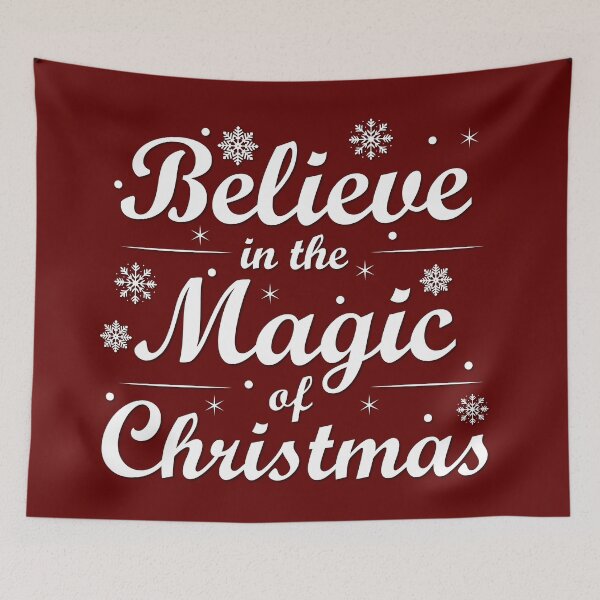 Item preview, Believe in the Magic of Christmas designed and sold by DesignOnTshirt.