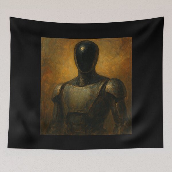 Item preview, humanoid robot art designed and sold by TEEJAMBOREE.