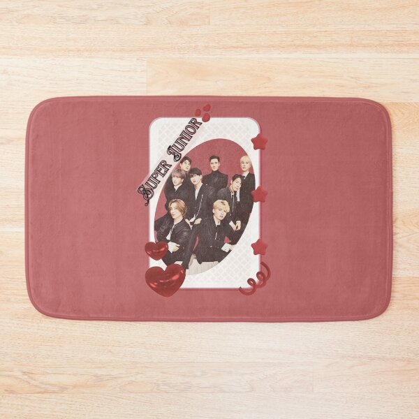 Item preview, Super Junior K-Pop Legacy Tribute Kpop boy group Art members portrait illustration Red Aesthetic Collage Design designed and sold by AJUNICE STUDIO.