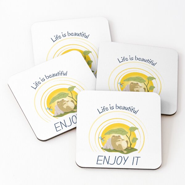 Item preview, Life is beautiful enjoy it  designed and sold by Like it.