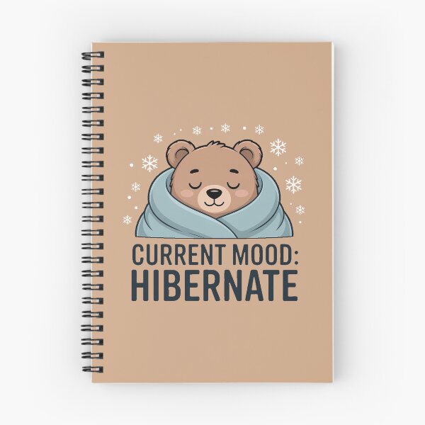 Item preview, Current Mood: Hibernate – Cozy Bear designed and sold by DabrowskiDesign.
