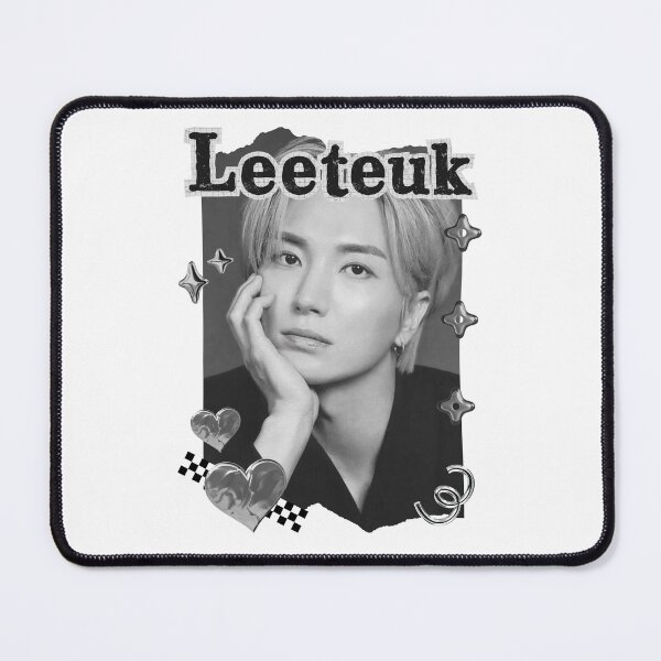 Item preview, Super Junior Leeteuk K-Pop Legacy Tribute Kpop boy group Art members Black and White Collage Digital Art Portrait designed and sold by AJUNICE STUDIO.