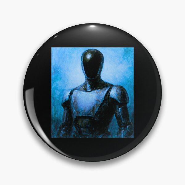 Item preview, humanoid robot art designed and sold by TEEJAMBOREE.