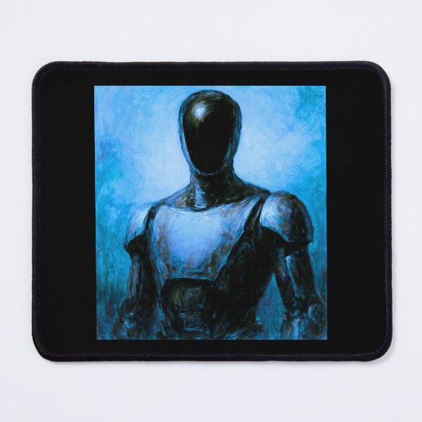 Item preview, humanoid robot art designed and sold by TEEJAMBOREE.