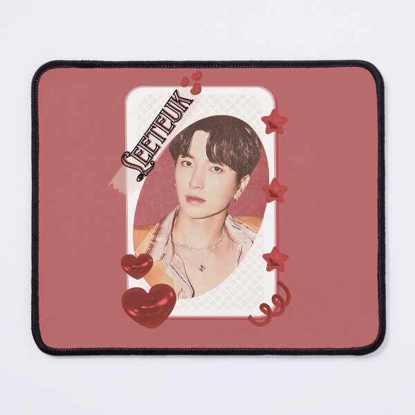 Item preview, Super Junior Leeteuk K-Pop Legacy Tribute Kpop boy group Art members portrait illustration Red Aesthetic Collage Design designed and sold by AJUNICE STUDIO.