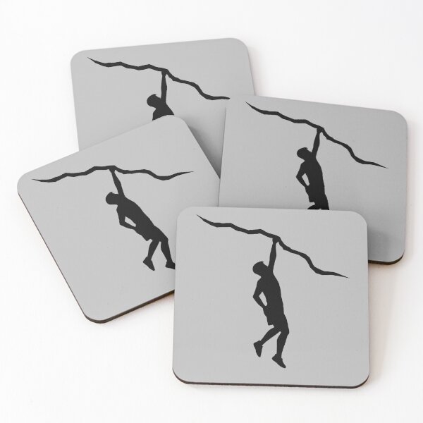 Item preview, Rock Climbing Silhouette Bouldering Design designed and sold by JackCurtis1991.