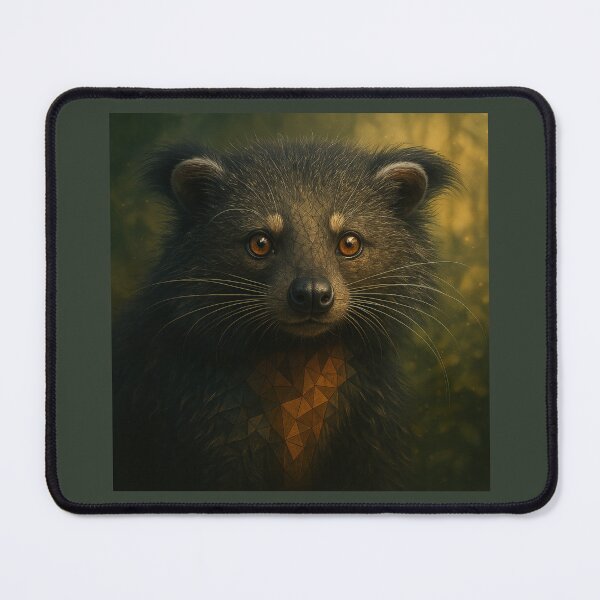 Item preview, Binturong Wall Art- Eyes of the Wild  designed and sold by GeoWild Designs.