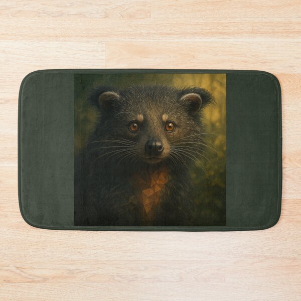 Item preview, Binturong Wall Art- Eyes of the Wild  designed and sold by GeoWild Designs.