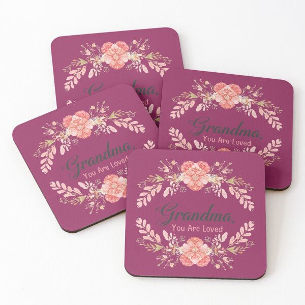 Item preview, Grandma, You Are Loved – Floral Watercolor Design designed and sold by Activity01.