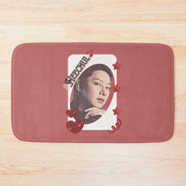 Item preview, Super Junior Heechul K-Pop Legacy Tribute Kpop boy group Art members portrait illustration Red Aesthetic Collage Design designed and sold by AJUNICE STUDIO.