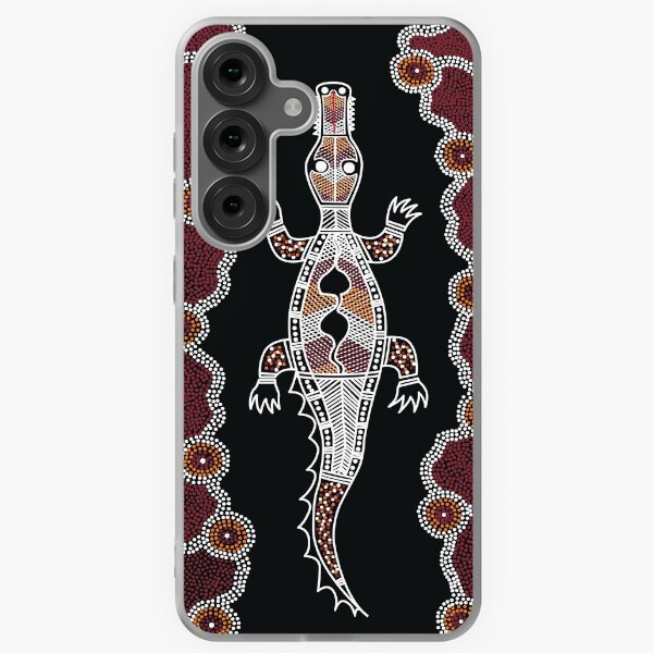 Item preview, Authentic Aboriginal Art - Crocodile Authentic Designs designed and sold by HogarthArts.