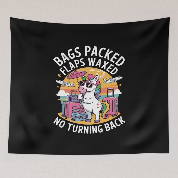 Item preview, Womens Bags Packed Flaps Waxed No Turning Back Travel Trip 4  designed and sold by MathisBellanger.
