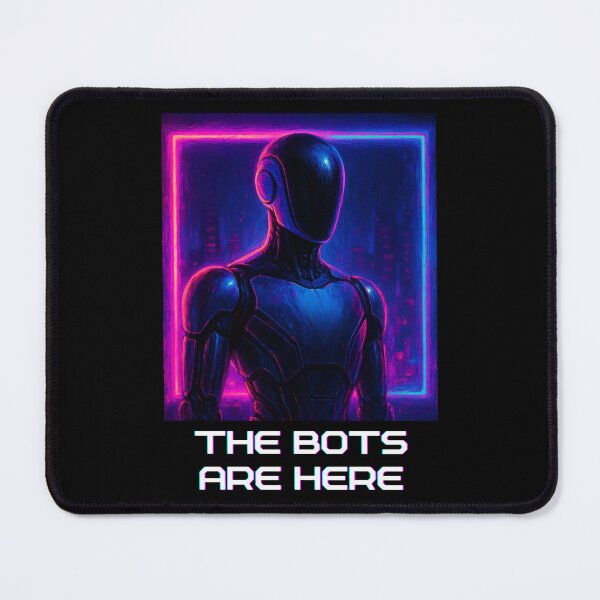 Item preview, humanoid robot art designed and sold by TEEJAMBOREE.