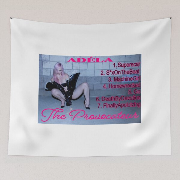 Item preview, adéla jergova the provocateur adela poster designed and sold by artshlyn.