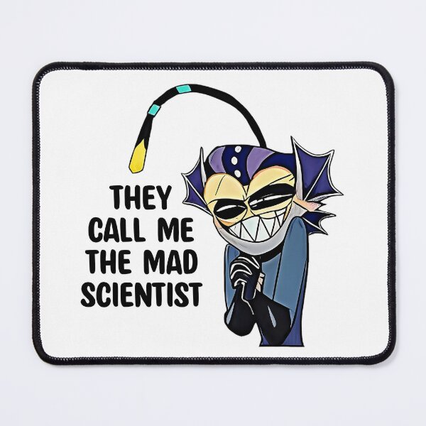 Item preview, Hazbin Hotel Baxter The Mad Scientist designed and sold by Mado Shop.