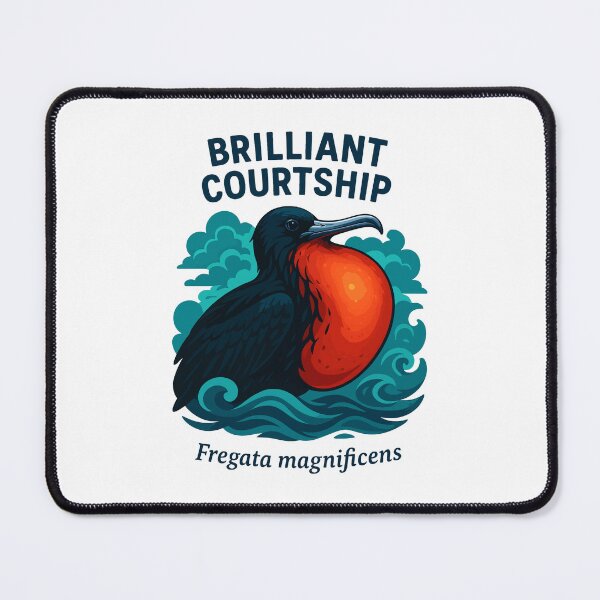Item preview, Brilliant Frigatebird Display Art designed and sold by WildlifeInc.