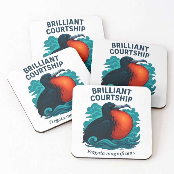 Item preview, Brilliant Frigatebird Display Art designed and sold by WildlifeInc.