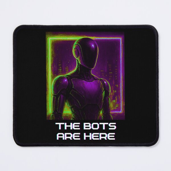 Item preview, humanoid robot art designed and sold by TEEJAMBOREE.