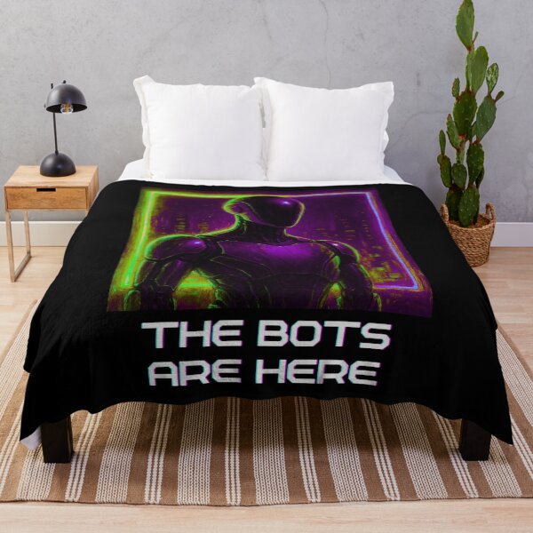 Item preview, humanoid robot art designed and sold by TEEJAMBOREE.