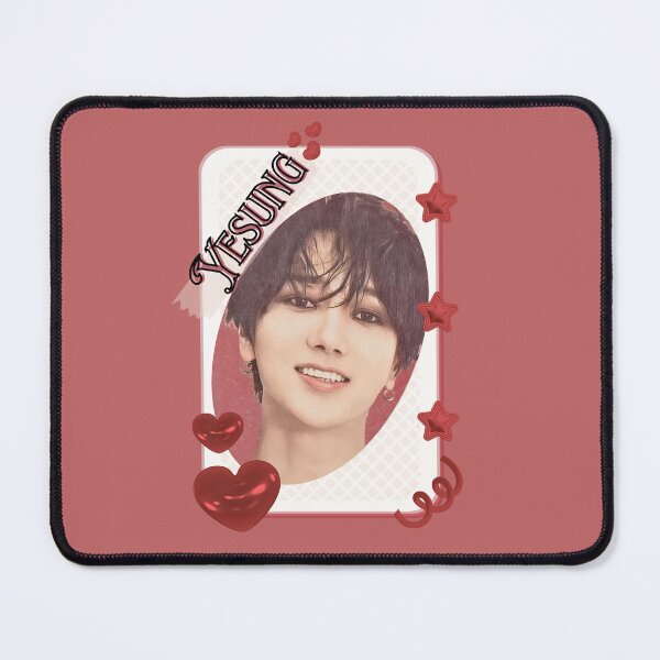 Item preview, Super Junior Yesung K-Pop Legacy Tribute Kpop boy group Art members portrait illustration Red Aesthetic Collage Design designed and sold by AJUNICE STUDIO.