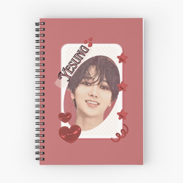 Item preview, Super Junior Yesung K-Pop Legacy Tribute Kpop boy group Art members portrait illustration Red Aesthetic Collage Design designed and sold by AJUNICE STUDIO.