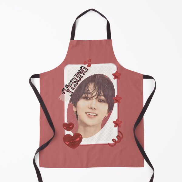 Item preview, Super Junior Yesung K-Pop Legacy Tribute Kpop boy group Art members portrait illustration Red Aesthetic Collage Design designed and sold by AJUNICE STUDIO.