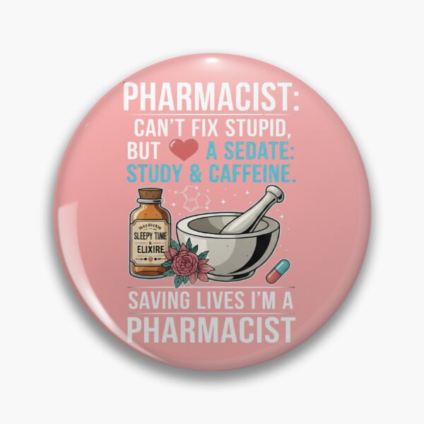 Item preview, Pharmacist Quote Can't Fix Stupid designed and sold by DraftNDreamShop.