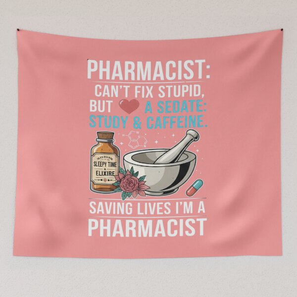 Item preview, Pharmacist Quote Can't Fix Stupid designed and sold by DraftNDreamShop.