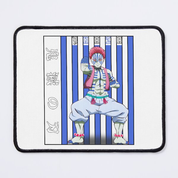 Item preview, Martial Demon Warrior – Blue Striped Fighter Anime Artwork designed and sold by lamiarte.