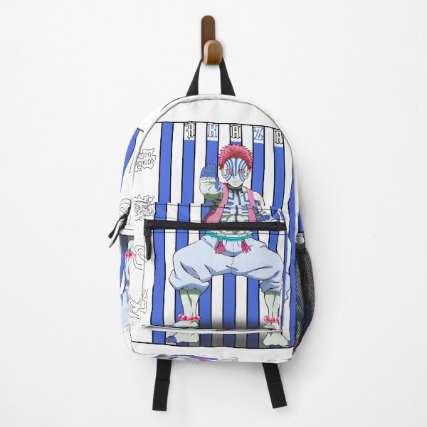 Item preview, Martial Demon Warrior – Blue Striped Fighter Anime Artwork designed and sold by lamiarte.