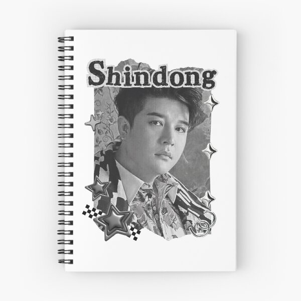 Item preview, Super Junior Shindong K-Pop Legacy Tribute Kpop boy group Art members Black and White Collage Digital Art Portrait designed and sold by AJUNICE STUDIO.