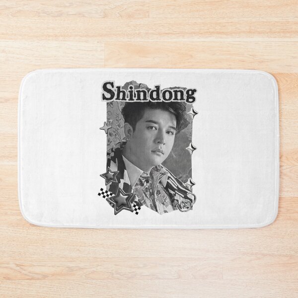 Item preview, Super Junior Shindong K-Pop Legacy Tribute Kpop boy group Art members Black and White Collage Digital Art Portrait designed and sold by AJUNICE STUDIO.