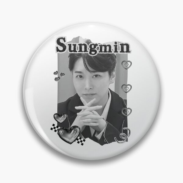 Item preview, Super Junior Sungmin K-Pop Legacy Tribute Kpop boy group Art members Black and White Collage Digital Art Portrait designed and sold by AJUNICE STUDIO.
