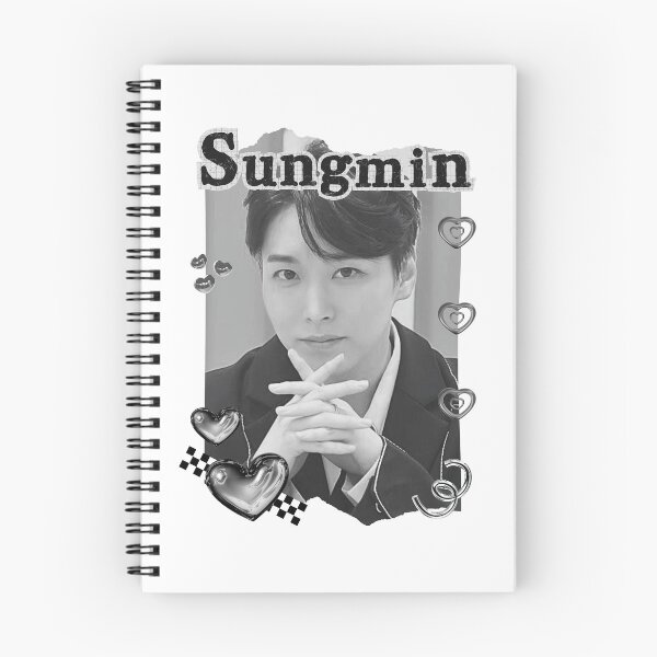 Item preview, Super Junior Sungmin K-Pop Legacy Tribute Kpop boy group Art members Black and White Collage Digital Art Portrait designed and sold by AJUNICE STUDIO.