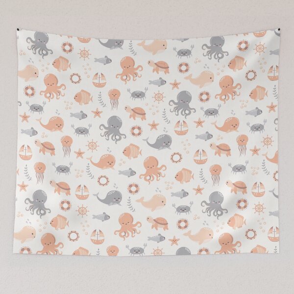 Item preview, Baby Ocean Animals designed and sold by TrilbyWorks.