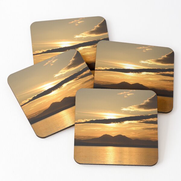 Item preview, Stunning Sunrise over the Paps of Jura designed and sold by Kasia Design.