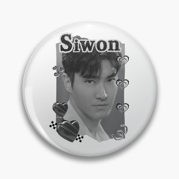 Item preview, Super Junior Siwon K-Pop Legacy Tribute Kpop boy group Art members Black and White Collage Digital Art Portrait designed and sold by AJUNICE STUDIO.