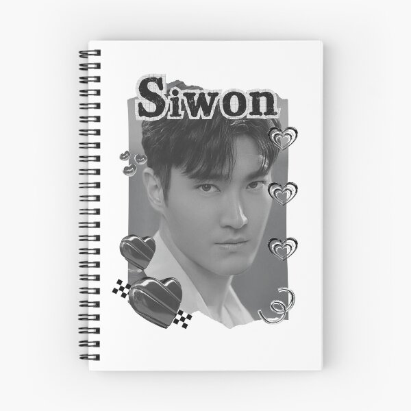 Item preview, Super Junior Siwon K-Pop Legacy Tribute Kpop boy group Art members Black and White Collage Digital Art Portrait designed and sold by AJUNICE STUDIO.