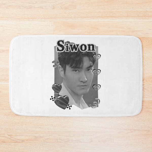 Item preview, Super Junior Siwon K-Pop Legacy Tribute Kpop boy group Art members Black and White Collage Digital Art Portrait designed and sold by AJUNICE STUDIO.
