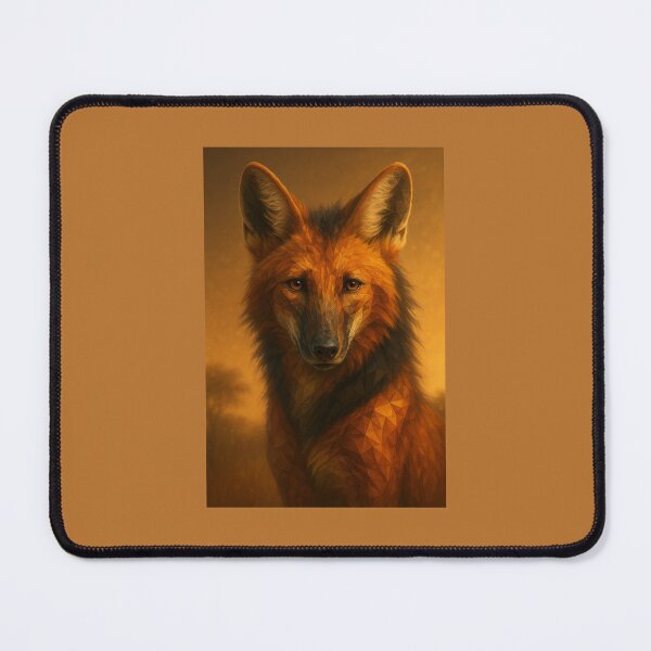 Item preview, Maned Wolf Wall Art – Maned Wolf Portrait designed and sold by GeoWild Designs.